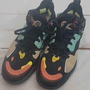 Adidas James Harden Boost Vol 5 Multicolored Supernatura Basketball Sneakers